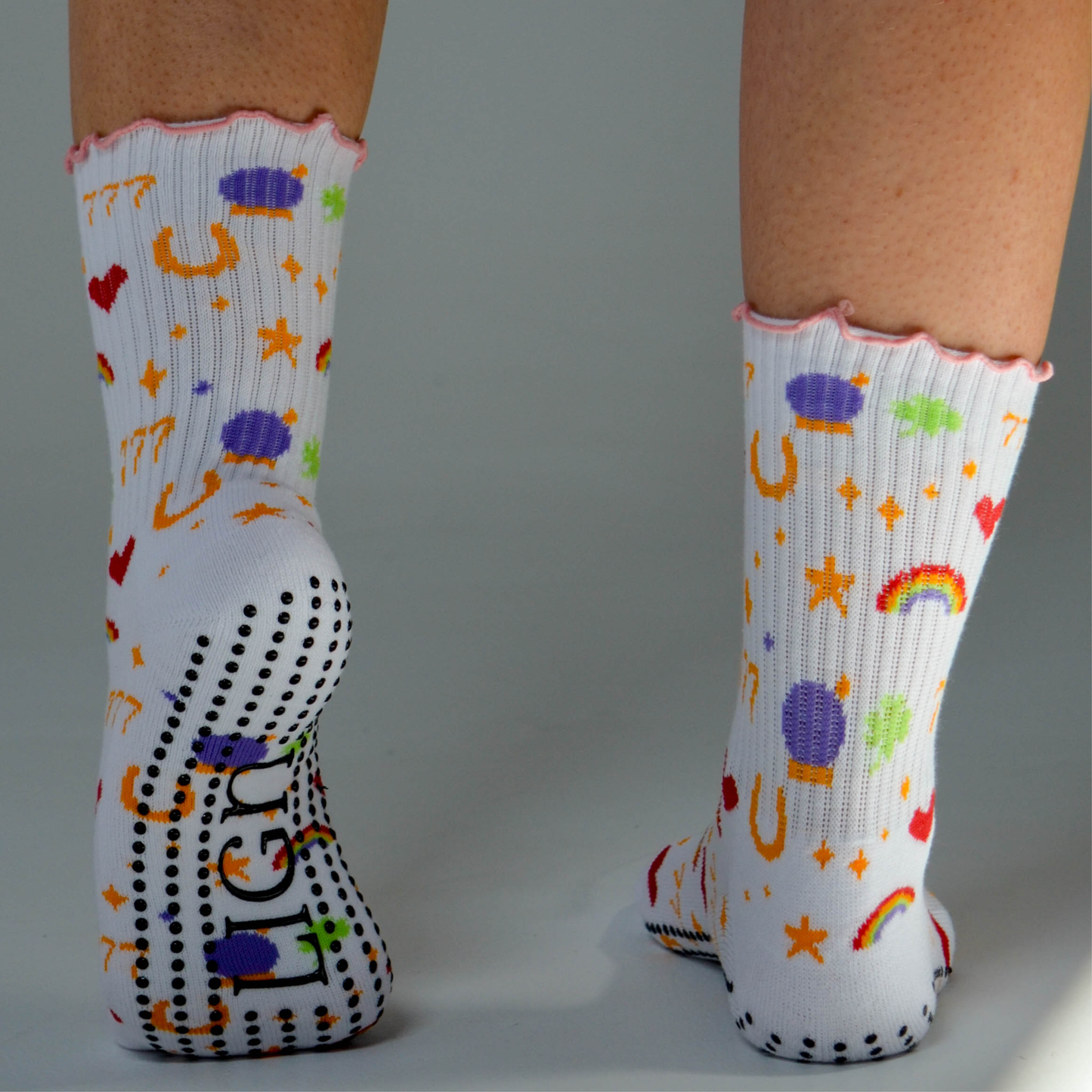 LIGN Lucky Charm Tube Grip Socks