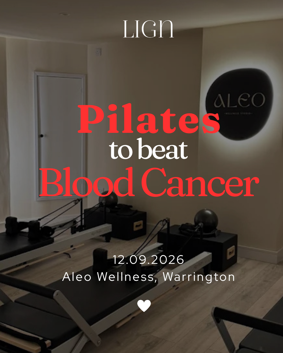 LIGN × Aleo Wellness Studio Saturday 12th September